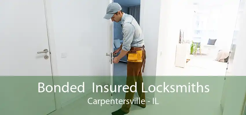 Bonded  Insured Locksmiths Carpentersville - IL