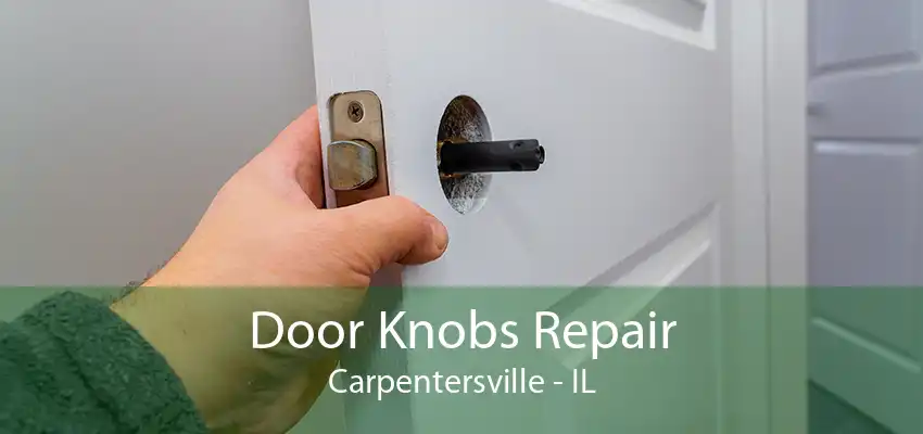 Door Knobs Repair Carpentersville - IL