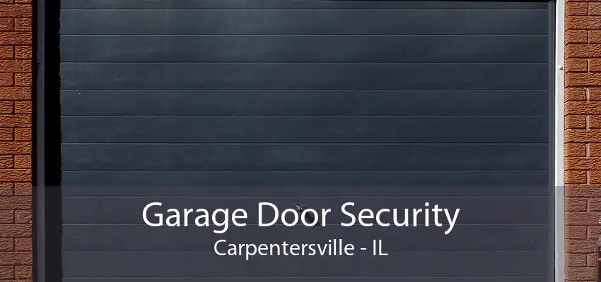 Garage Door Security Carpentersville - IL