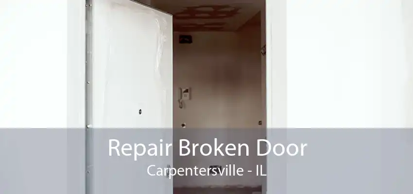 Repair Broken Door Carpentersville - IL